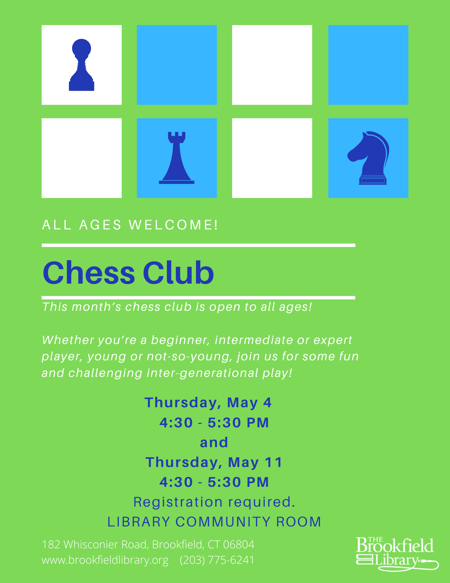 chess club flyer