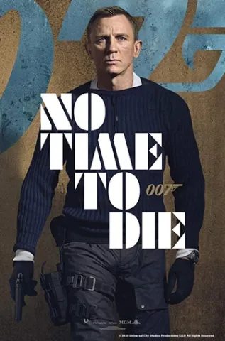 No Time to Die movie poster