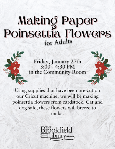 Making Paper Poinsettia Flowers