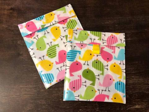 Reusable sandwich bags