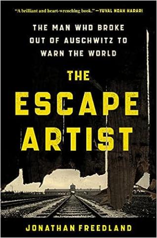 the escape artist book cover