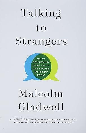 Talking to Strangers book cover