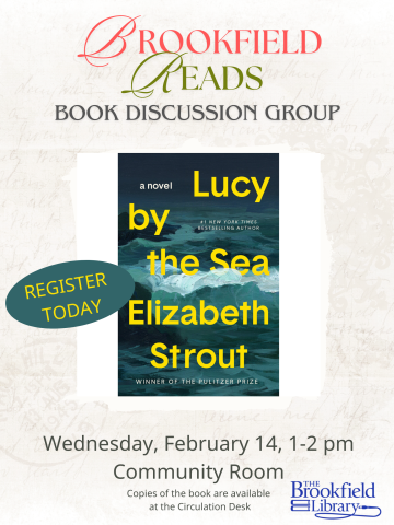 Flyer of the Book Cover Lucy by the Sea