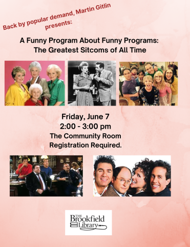 Martin Gitlin comedy shows flyer