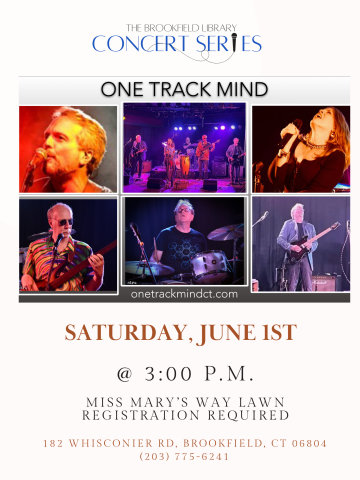 One track mind band flyer