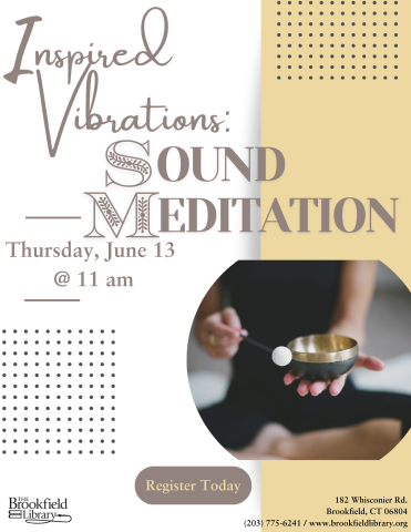 flyer for sound mediation program