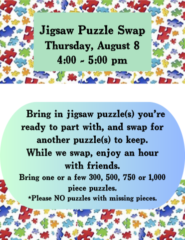 jigsaw puzzle flyer