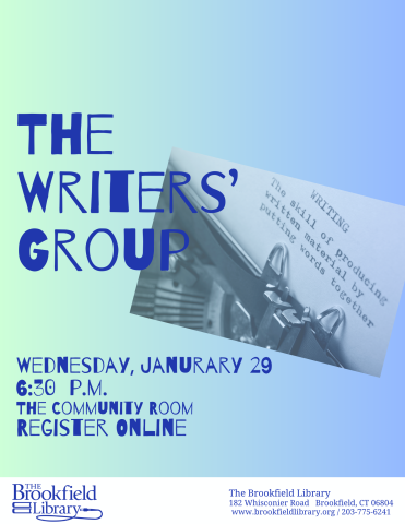 flyer for writers group