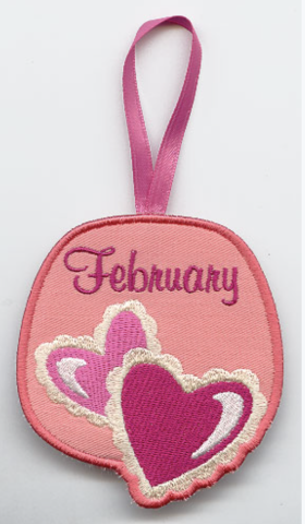 February Towel Topper