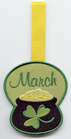 March towel topper image