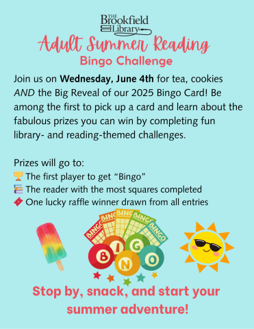 summer reading flyer