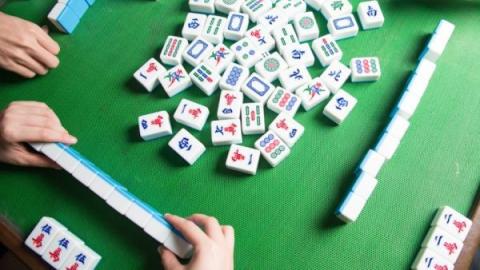 photo of mah jongg