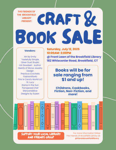 Friends Craft & Book Sale