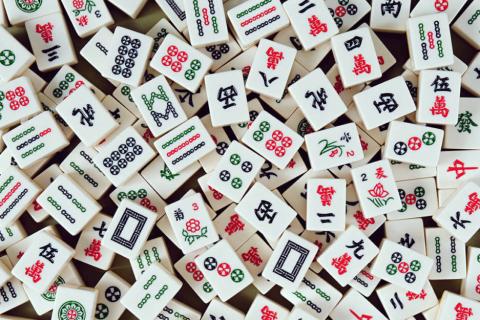 mah jongg tiles