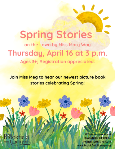 Spring Stories on the Lawn