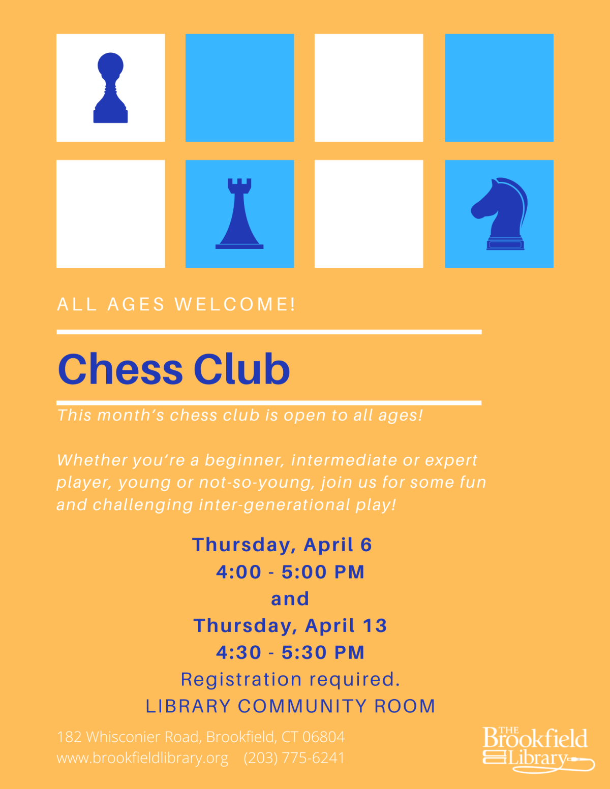 april chess club flyer