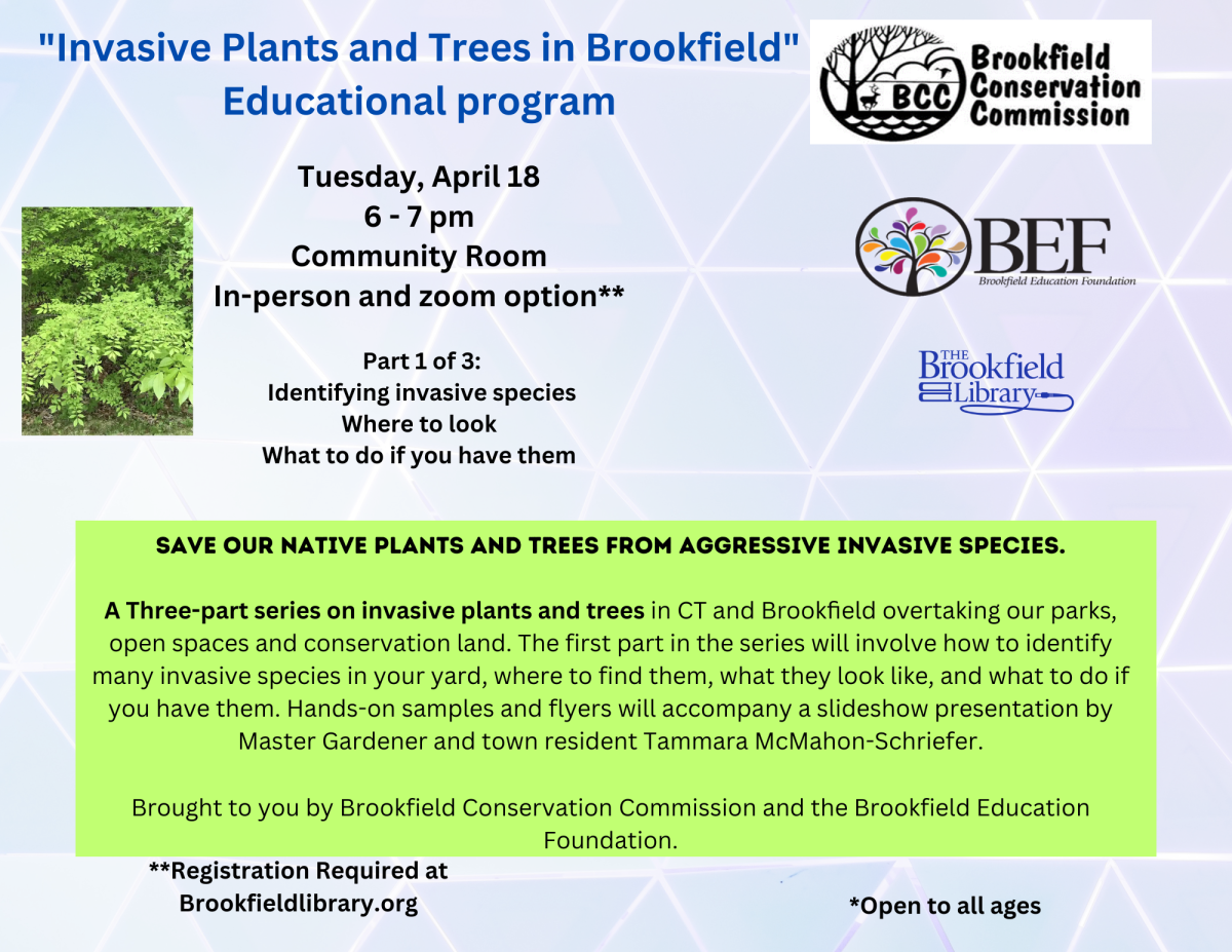 Invasive plants program part 1 flyer