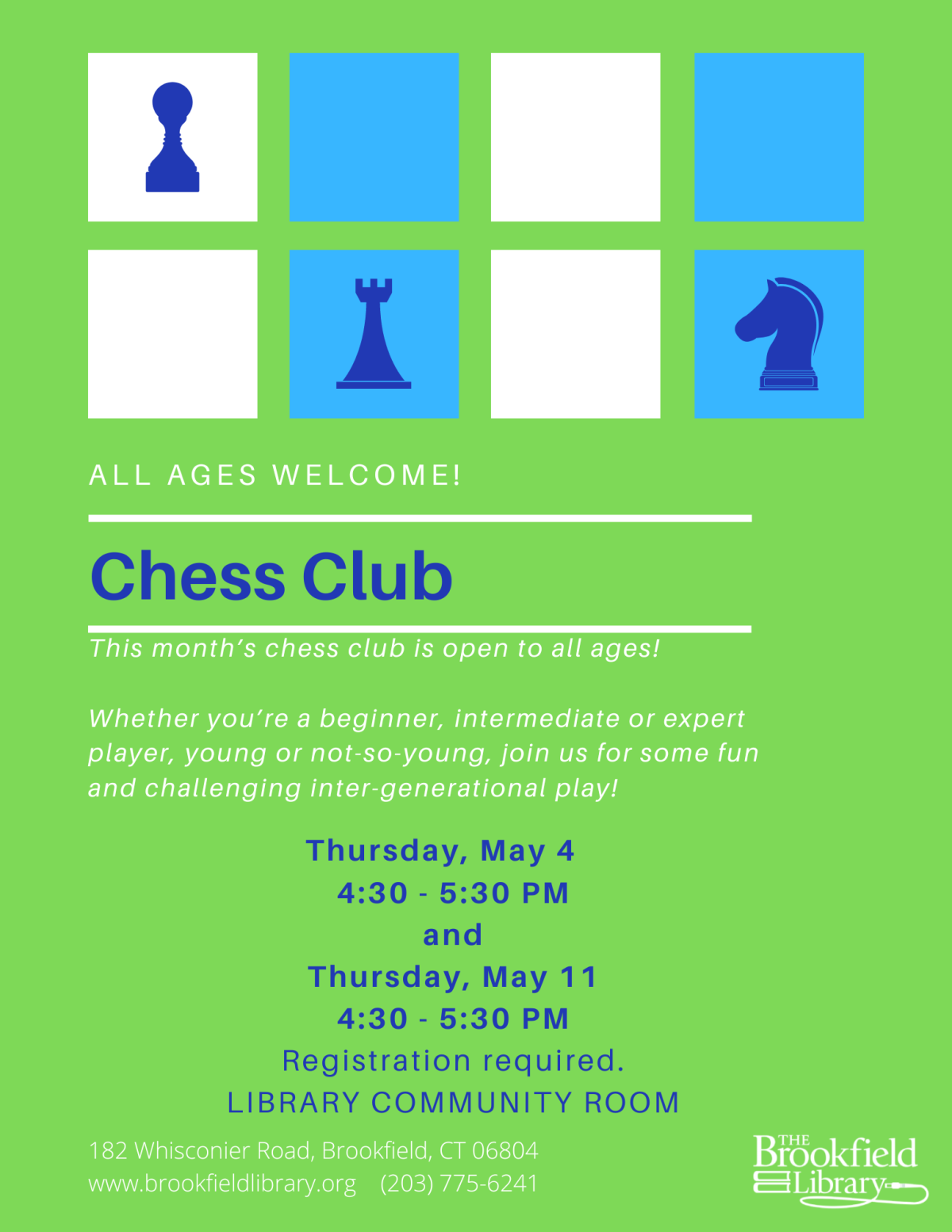 chess club flyer