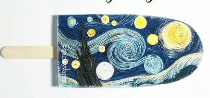 starry night quilling