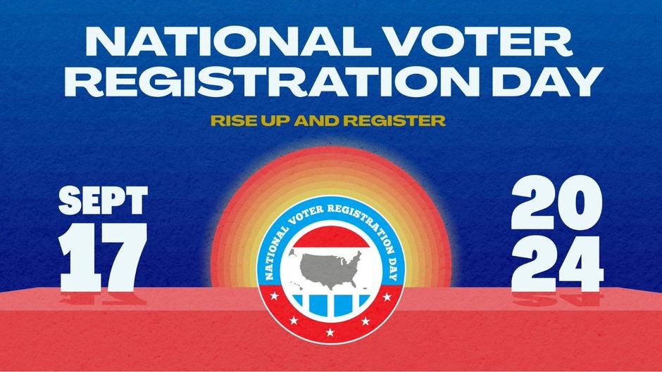 National Voter Registration Day Poster