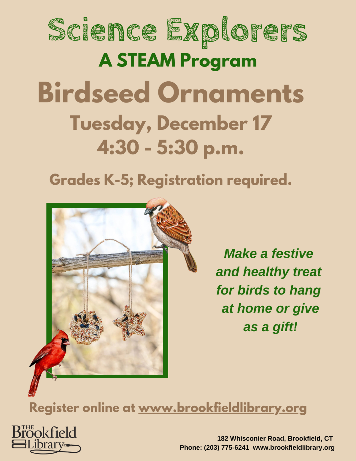 Birdseed Ornaments