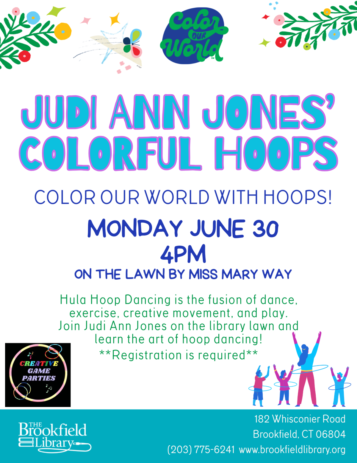 Judi Ann Jones Colorful Hoops