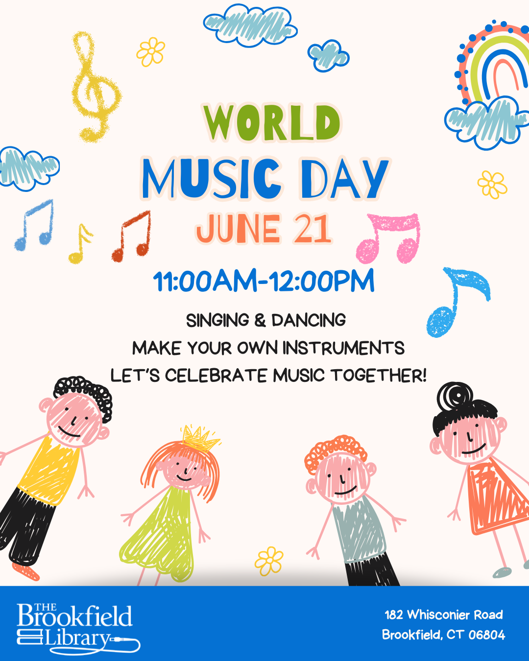 Come together as a community to make music together!