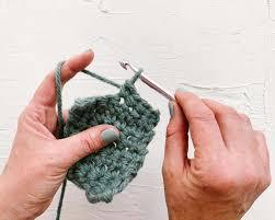 photo of crocheting