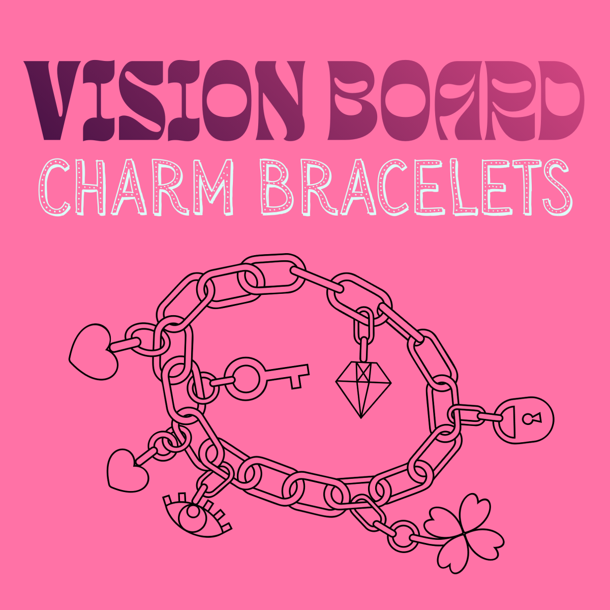 Vision Board Charm Bracelets